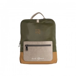 BOLSO MOCHILA AMARAL GREEN
