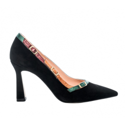 STILETTO EN ANTE NEGRO