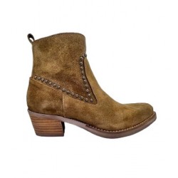 BOTIN PIEL CAMPERO TAUPE
