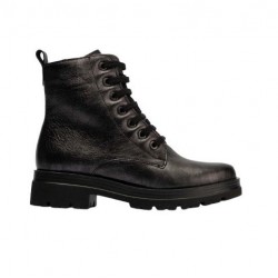 BOTIN MILITAR PIEL ANTRACITA