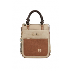 BOLSO MOCHILA CON ASA CORTA...