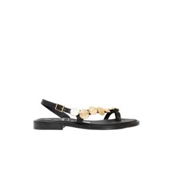 SANDALIAS PIEL ELAIA NEGRO