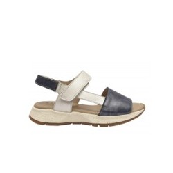 SANDALIAS PIEL METALIZADO...