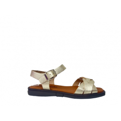 SANDALIAS PIEL TRENZADO...