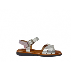 SANDALIAS PIEL TRENZADO...