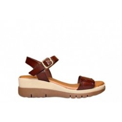 SANDALIAS PIEL VAQUETA CUÑA...