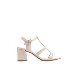 SANDALIAS TACÓN CHAROL...