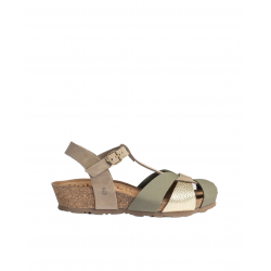 SANDALIAS PIEL CUÑA NOBUCK...