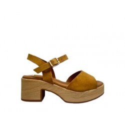 SANDALIAS TACON PIEL...
