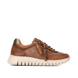 ZAPATILLA PIEL CAMEL