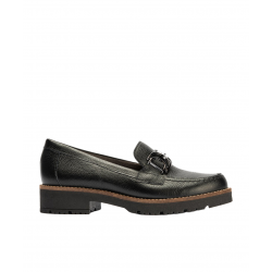 MOCASIN PIEL NAPA NEGRO