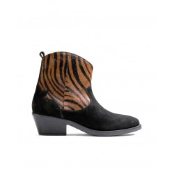 BOTIN PIEL ESTAMPADO PRINT