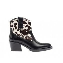 BOTIN PIEL TACON BRAVA NEGRO