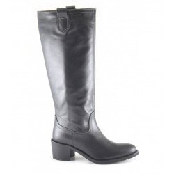 BOTAS ALTAS PIEL NAPA NEGRO