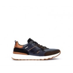 ZAPATILLAS PIEL ARANDA MARINO