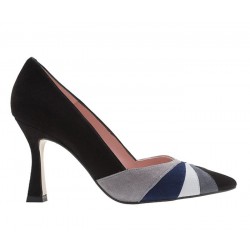 STILETTO EN ANTE NEGRO