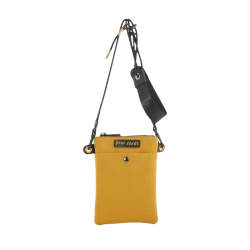 BOLSO LICRA OCRE/NEGRO