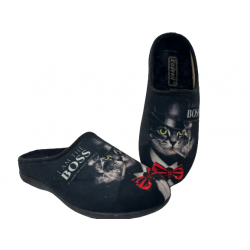 ZAPATILLAS DE CASA BOSS NEGRO